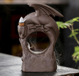 porte encens dragon montagne