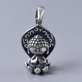 Pendentif Bouddha fleur de lotus